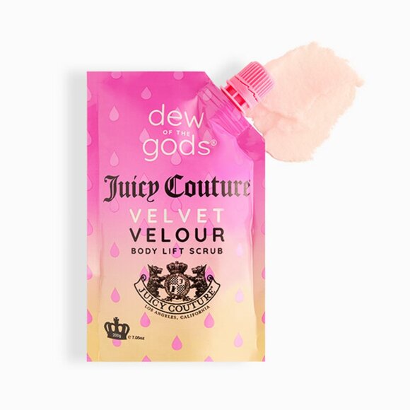 Juicy Couture Other - Juicy Couture® Velvet Velour Body Scrub by Dew of the Gods & Juicy Couture